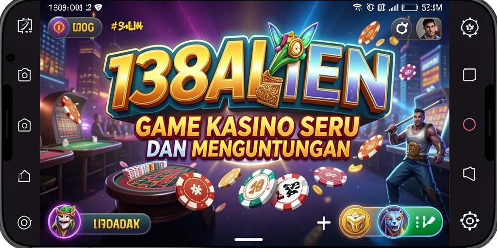 Screenshot gameplay 138ALIEN menampilkan suasana kasino yang seru.