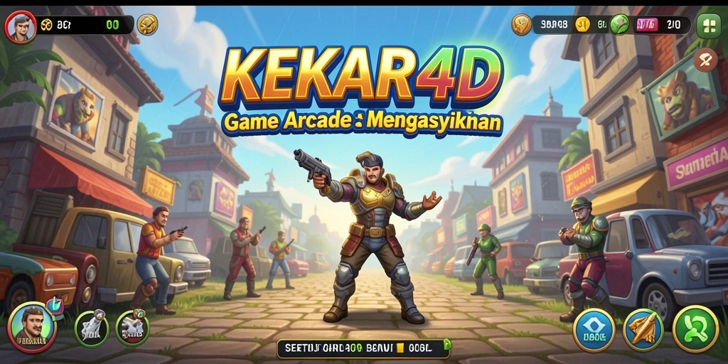 Tampilan gameplay seru di KEKAR4D, penuh tantangan dan aksi.