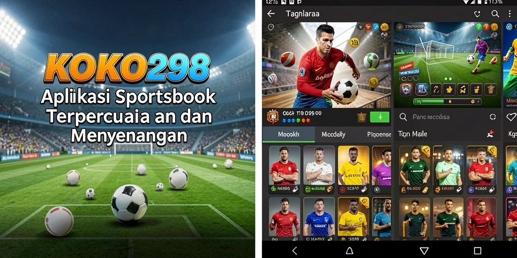 Tampilan screenshot KOKO288 dengan gameplay Sportsbook yang mengasyikkan.