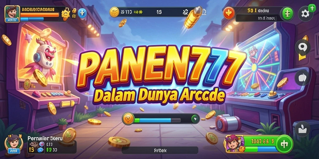 Tampilan gameplay dinamis yang menantang dari PANEN77.